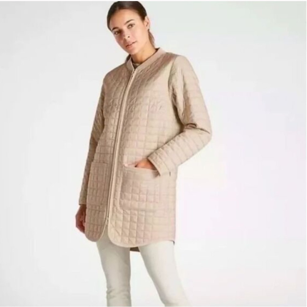 Athleta Grand View Primaloft Quilted Shell Jacket Size XXS In Abalone